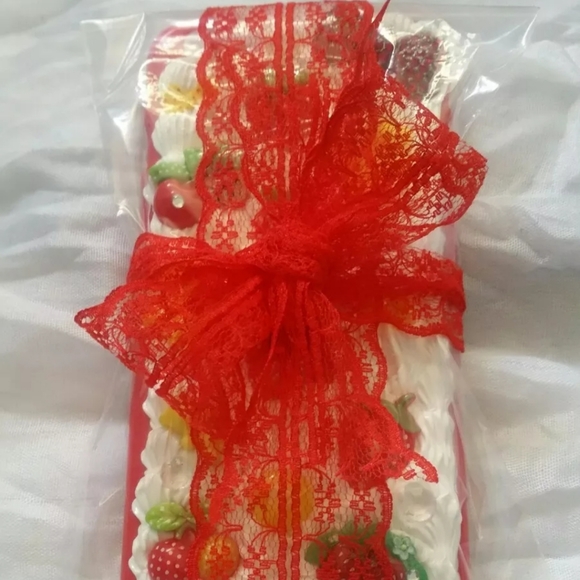 iPhone 6/6s PLUS Red Whipped Decoden Phone Case - Picture 6 of 7